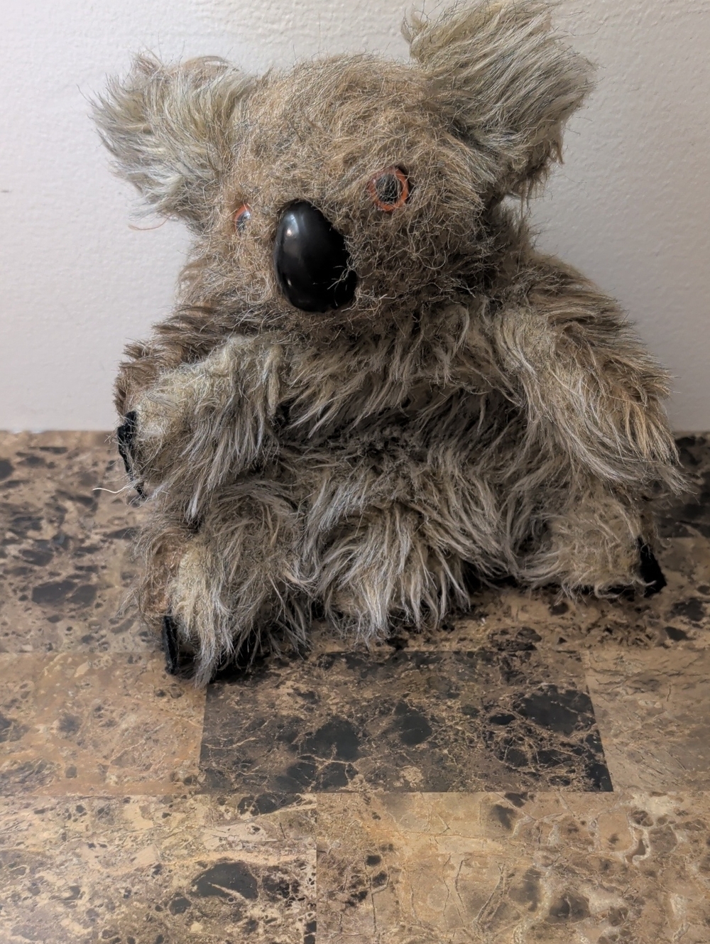 Plush Koala Puppet - Gray Fur